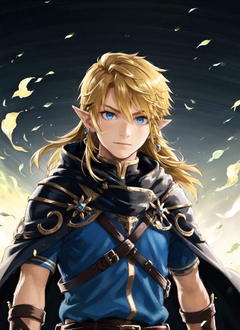 Zelda link's sale blue earrings